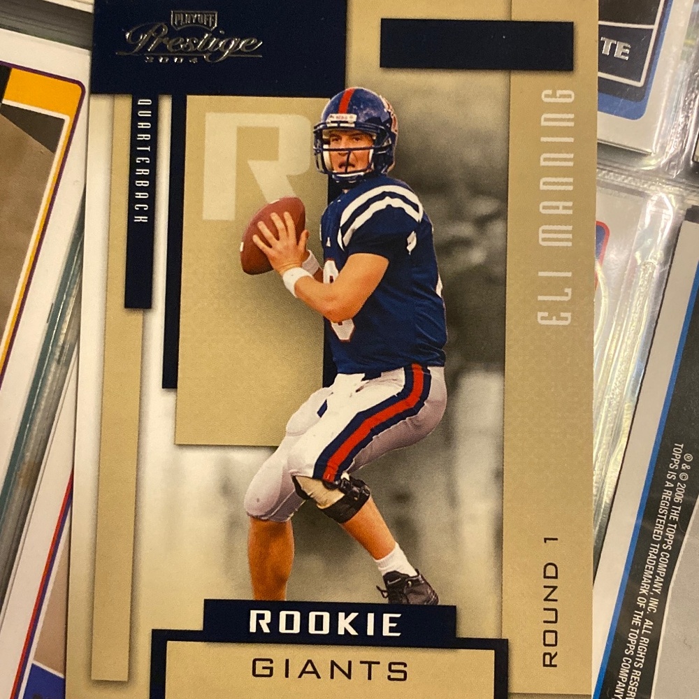 ROOKIE CARD #151 ELI MANNING